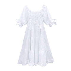 Butterfly Embroidered Kawaii Princess Dress