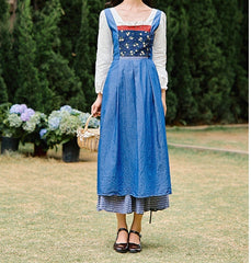 Kalina Cottage Witch Cotton Dress