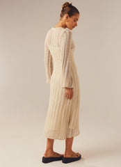 All I Want Maxi Dress - Beige